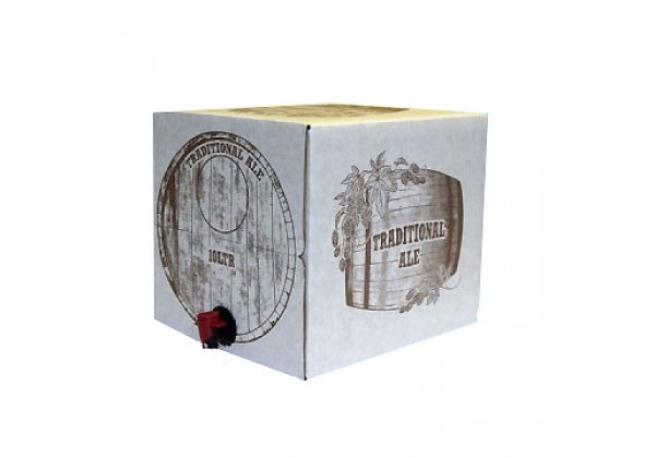 10 LITRE PRINTED ALE BOX
